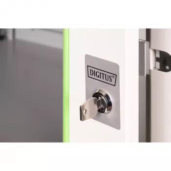 DIGITUS® 7HE Wandgehäuse - Grau, RAL 7035 - 48,3 cm (19) (DN-19 07-U)