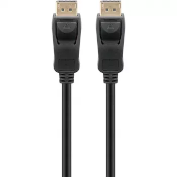Kabel DisplayPort Wtyczka > Wtyczka DisplayPort, 8K / 120Hz (czarny, 5 metrów, 40 Gbit/s, DisplayPort 2.0 / 2.1)