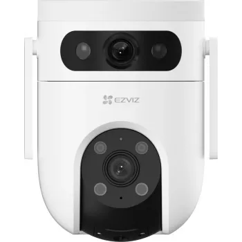 Kamera IP EZVIZ H9c Dual 3K Kopułka, 2880×1620, Zewnętrzna, Przewodowa i Bezprzewodowa, PoE/DC 12V, MicroSD do 512 GB