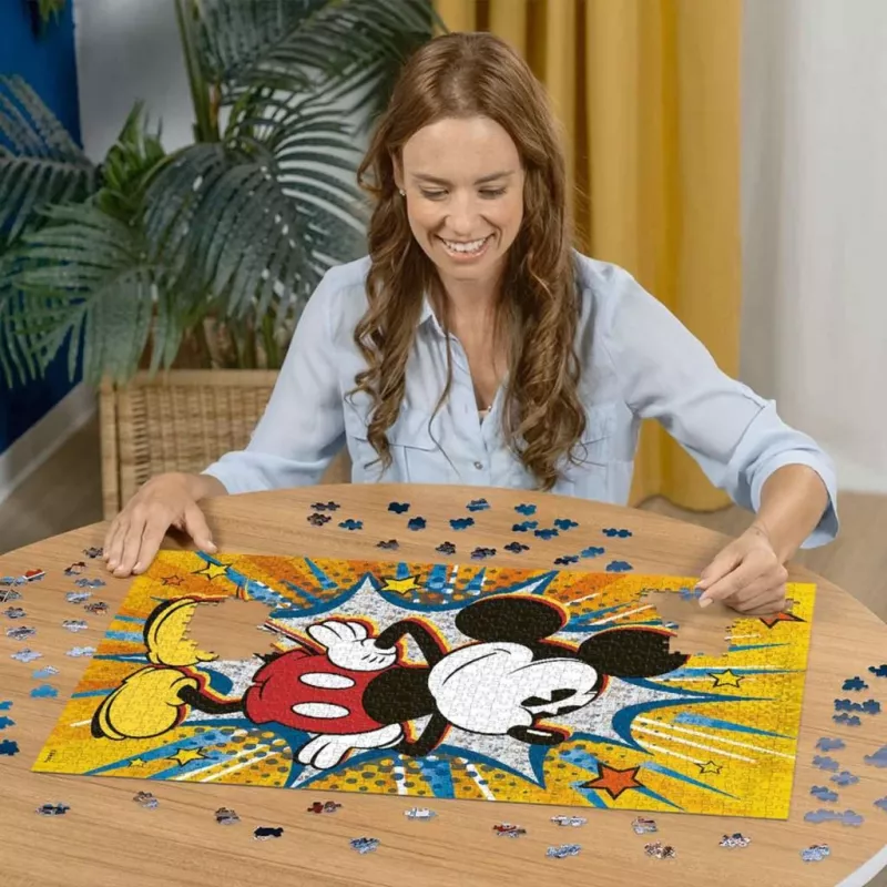 Puzzle Disney Retro Mickey (1000 elementów)
