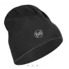 Czapka beanie Buff Merino Midweight — Solid Czarny, jeden rozmiar, wełna merino, jesień/zima, sport