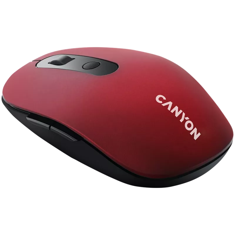 Mysz CANYON MW-9 Dual-mode Wireless Czerwona