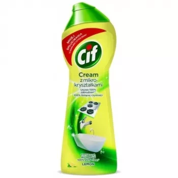 Krem do szorowania o zapachu cytryny CIF, 500 ml