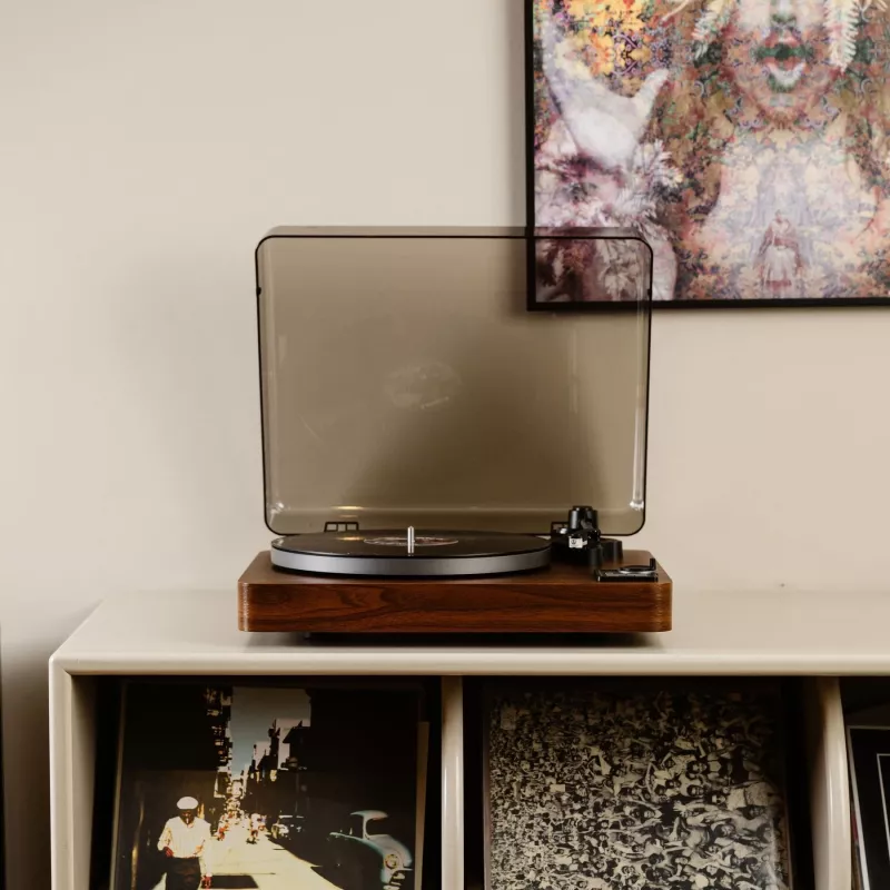 Gramofon Lenco LBTA-165 drewno z łącznością Bluetooth
