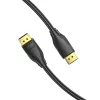Kabel DisplayPort 1.4 Vention HCCBI, 3 m, 8K@60Hz / 4K@120Hz, 80 Gbit/s, pozłacane styki, czarny