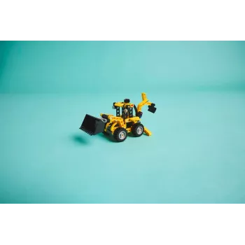 Zestaw konstrukcyjny LEGO Technic Ładowarka teleskopowa 42197 — przegubowe skrętne kierowanie, działająca ładowarka, 104 elementów, zalecany wiek 7+