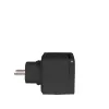 Smart Plug Denver PLO-108 Czarny Zewnętrzny IP44 Przewodowy i Bezprzewodowy