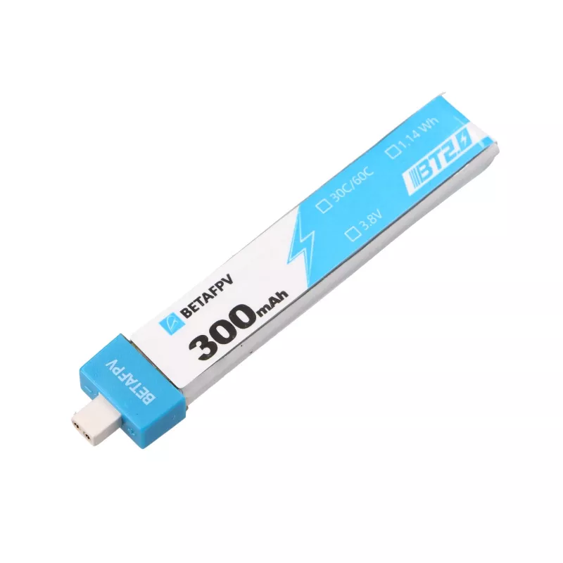 Zestaw akumulatorów BetaFPV BT2.0 1S 300mAh 8 szt., 3,8 V