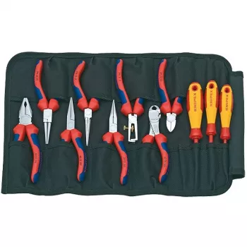 Knipex 00 19 41 zestaw narzędzi elektryka w walizce 11-częściowy