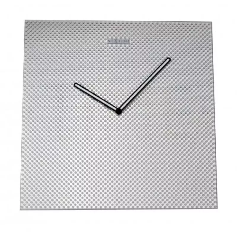 Zegar NeXtime 8165 Mistery - Time, 43x43 cm, ścienny, metalowy