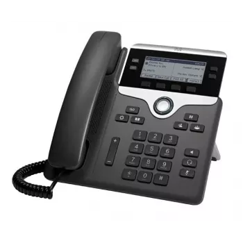 Telefon stacjonarny VoIP Cisco 7841 — odnowiony, dźwięk HD, wyświetlacz 4-liniowy
