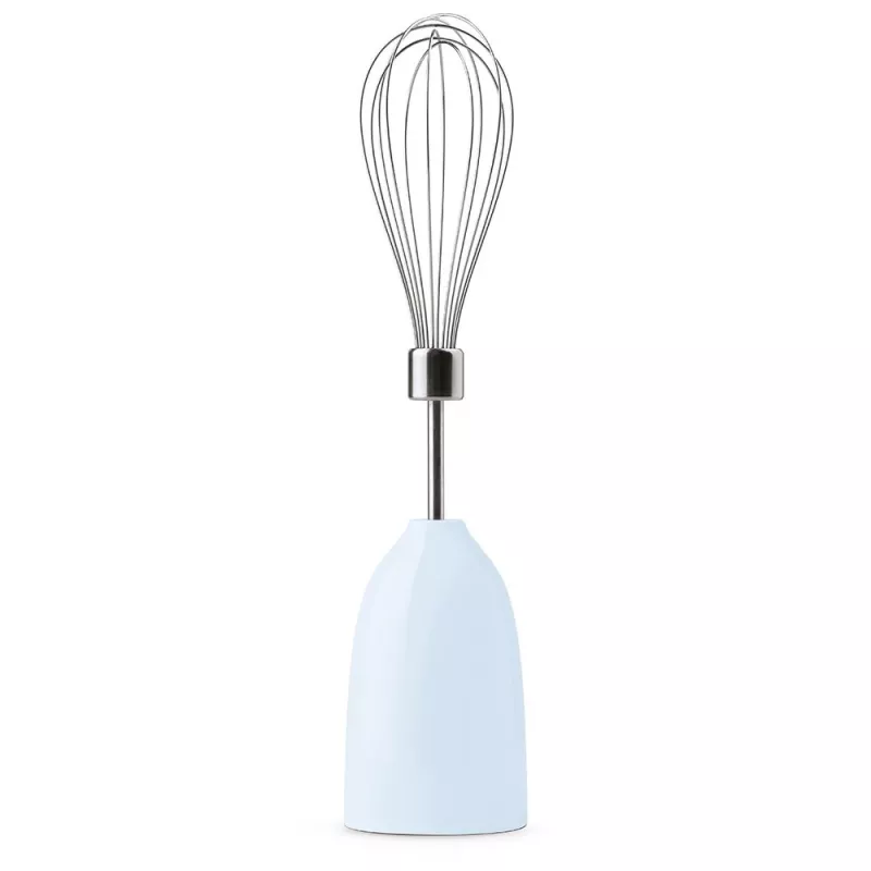 Smeg HBF03PBEU blender ręczny 700 W Jasny niebieski, stal nierdzewna