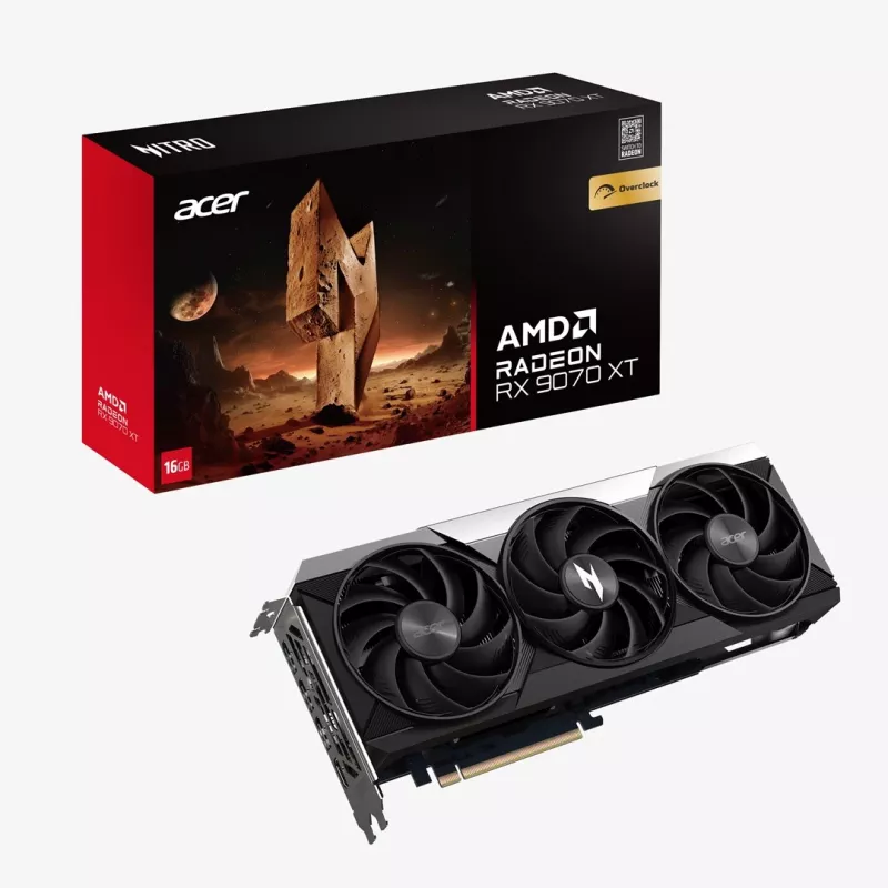 Karta graficzna Acer Nitro Radeon RX 9070 OC 16GB GDDR6