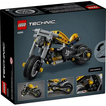 LEGO TECHNIC 42225 Żółty Motocykl