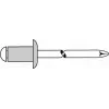 Nity zrywalne GESIPA 1455053 Al/A2 5x16 mm do zakresu chwytania 10,0–12,0 mm, opakowanie 500 szt.