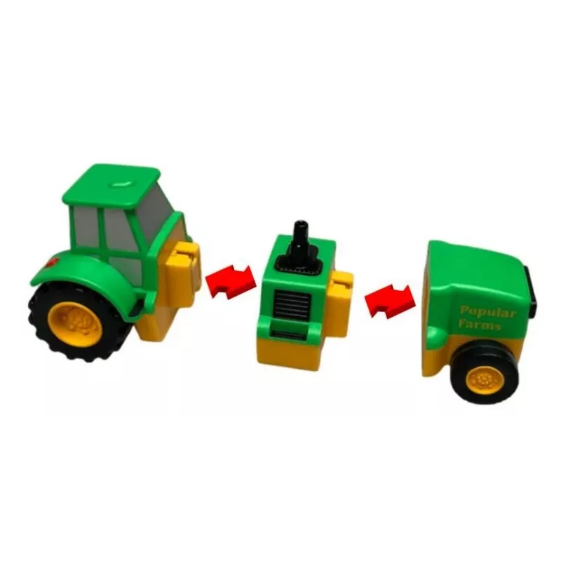 Popular Playthings - Mix or Match Vehicles Farm (Bilingual)