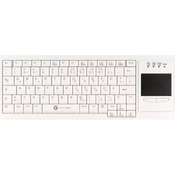 Klawiatura GETT CleanType Xtra Touch WL kompaktowa TKL bezprzewodowa 2,4 GHz QWERTZ