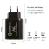 Ładowarka sieciowa USB MACLEAN MCE479B — 3 porty USB, łączna moc 18 W, kompaktowa