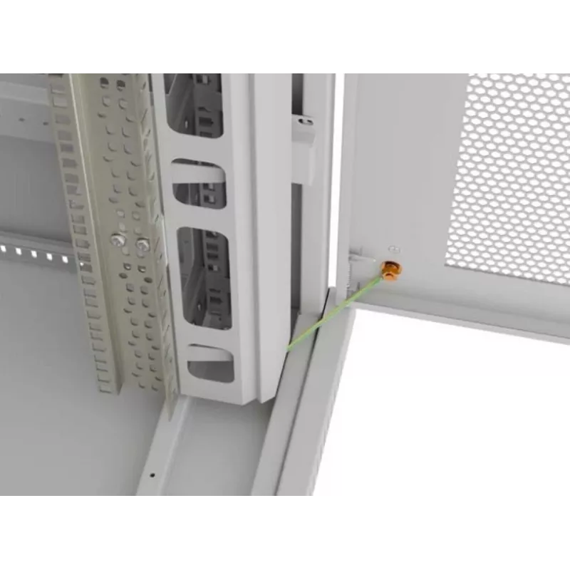 Szafa rack 19 cali LANBERG FF01-8047-23SL 47U 800x1200 mm szara drzwi perforowane