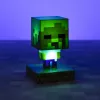 Lampa stołowa Paladone Light Paladone Minecraft Zombie Light PP6592MCFV4 LED