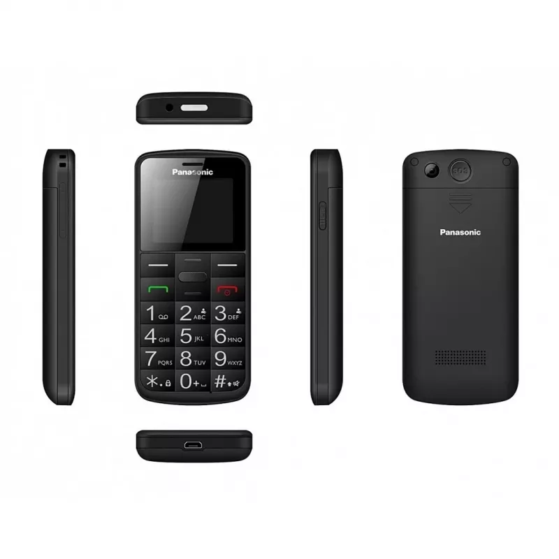 Telefon komórkowy dla seniora KX-TU110 czarny