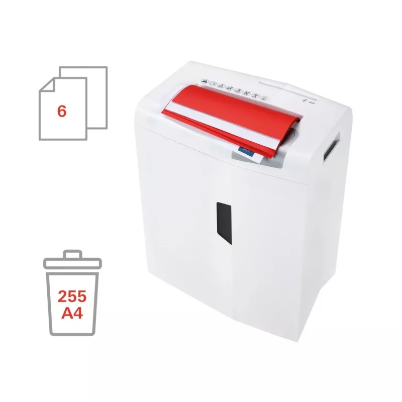 Niszczarka dokumentów HSM shredstar X6pro, 2 x 15 mm + osobny mechanizm do cięcia płyt CD