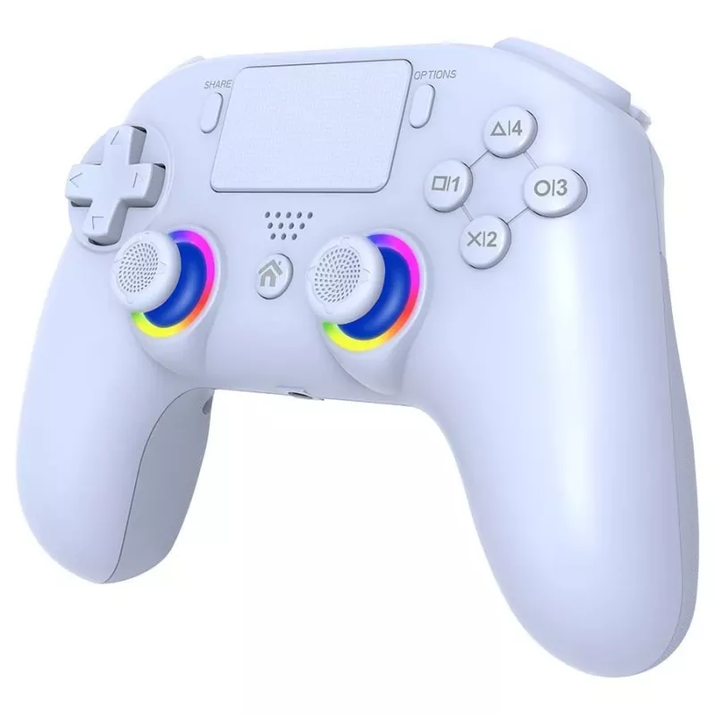 Gamepad Subsonic PS5 Wireless LED Controller biały D-pad Home Options Share