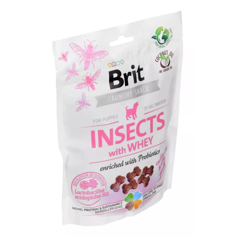 Brit Care Dog Insects & Whey przysmak dla psa, 200 g