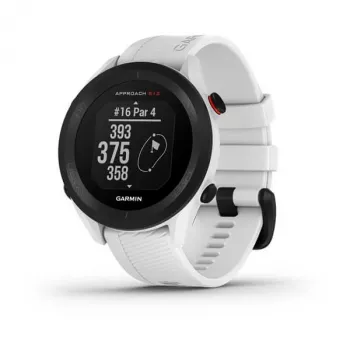 Garmin Approach S12 MIP 43 mm Cyfrowy 175 x 175 pikseli Ekran dotykowy Czarny GPS (satelitarny)