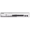 D-Link DGS-1210-08P/E Zarządzany przełącznik L2 Gigabit Ethernet (10/100/1000) Power over Ethernet (PoE) Czarny