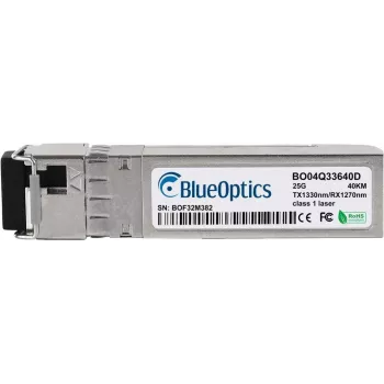 transceiver SFP28 BlueOptics BO04Q33640DIN 25GBASE-BX-D jednomodowy 25Gb/s 40 km