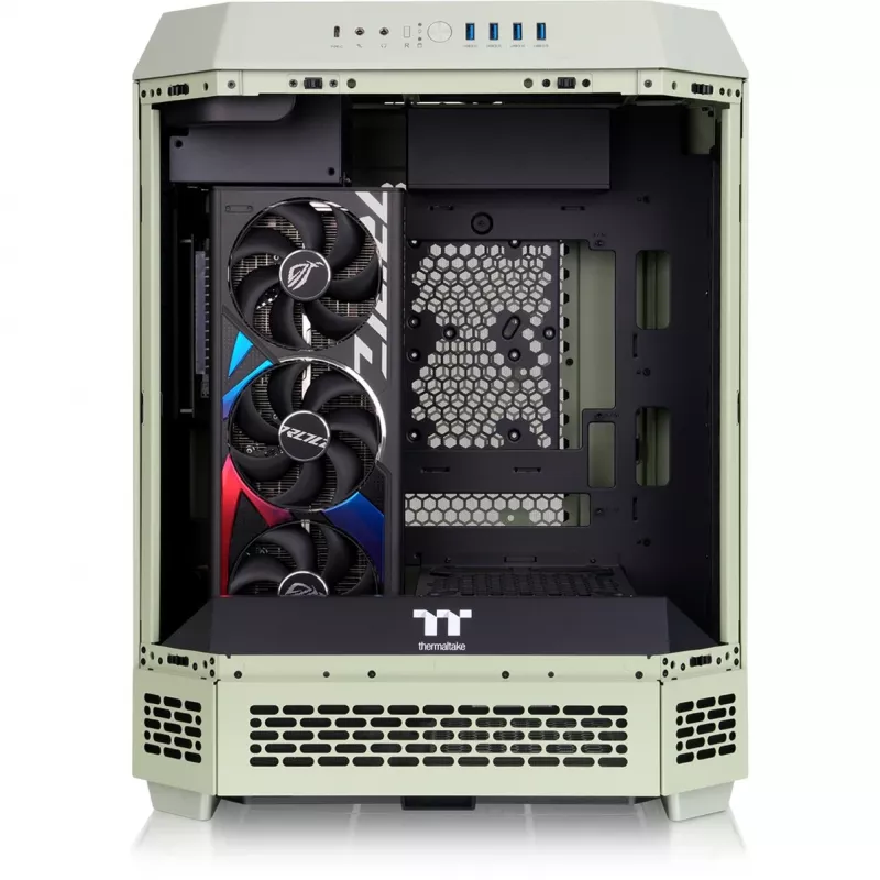 Thermaltake The Tower 600 - Mid tower - ATX - Seitenteil mit Fenster (gehärtetes Glas)