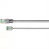 Kabel sieciowy Goobay 74346 RJ-45 Cat8.1 1m szary