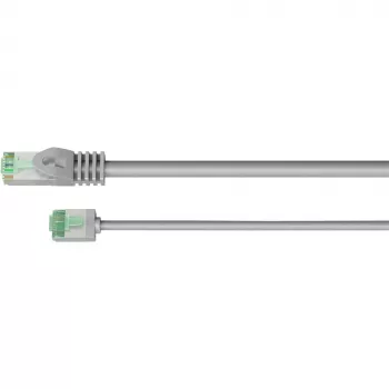 Kabel sieciowy Goobay 74346 RJ-45 Cat8.1 1m szary