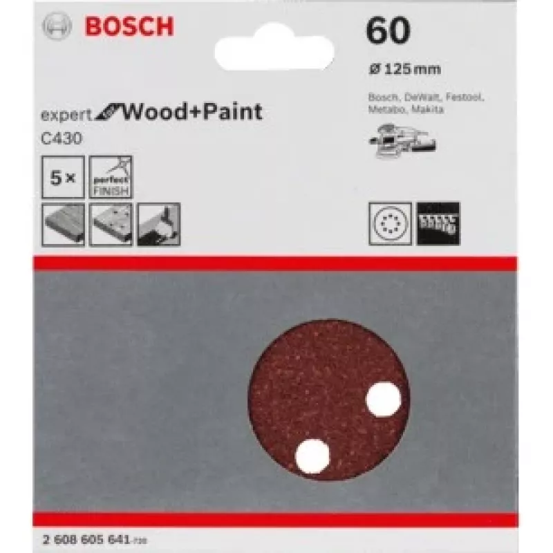 Talerze ścierne Bosch C430 Expert do drewna i farb