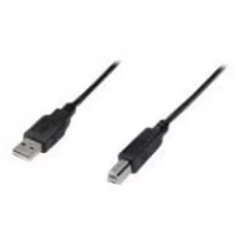 Digitus ASSMANN - Kabel USB - USB Typ A, 4-pin (M) - USB Typ B, 4-pin (M) - 50 cm (USB/USB 2.0) - Czarny (AK-300105-005-S)