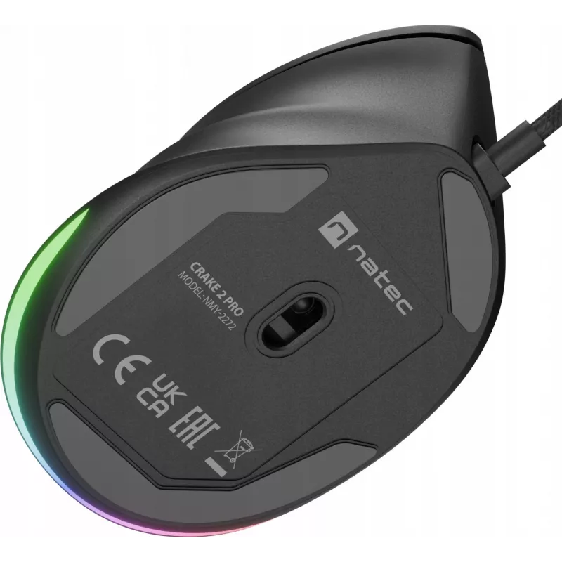 NATEC Crake 2 Pro mysz Uniwersalna Praworęczna USB Typ-A Optyczna 12800 DPI