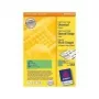 Samoprzylepna etykieta do drukarki AVERY 3454 Zielona 105 x 37 mm