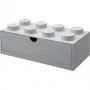 Szuflada biurkowa Room Copenhagen model 40211740 z szarymi gałkami — akcesorium do zestawów LEGO