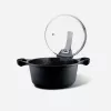 Rondelek Pensofal Saxum 24 cm ze szklaną pokrywką — rondelek Pensofal Saxum 24 cm