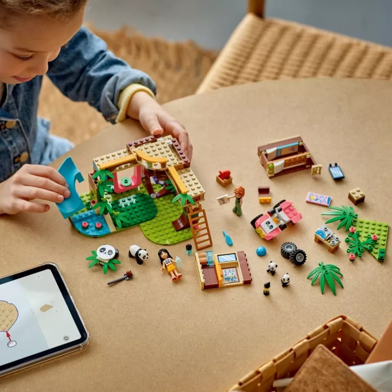 LEGO FRIENDS 42648 Sanktuarium pand – opieka nad zwierzętami