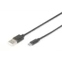 Kabel połączeniowy USB Assmann. typ A - micro B M/M. 1,0 m. kompatybilny z USB 2.0. UL. czarny (AK-300127-010-S)