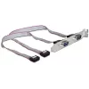 Kabel szeregowy DeLOCK 89268 0,4 m DB-9 męski
