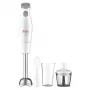 Tefal HB4531 0.5 L Blender stołowy 450 W Szary, Stal nierdzewna, Biały