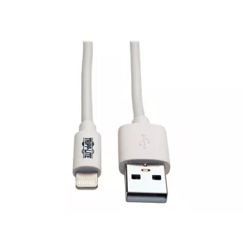Eaton Tripp Lite Series USB-A to Lightning Sync/Charge Cable (M/M) - MFi Certified, White, 6 ft. (1.8 m) - Daten-/Netzkabel - USB männlich zu Lightnin