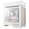 Obudowa komputera stacjonarnego DeepCool CL6600 WH — biała, obsługa zasilaczy ATX/PS2/SFX/SFX-L, przód 140 mm, góra/tył 120/140 mm, napędy 2.5 cala i 3.5 cala