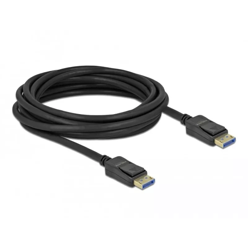 Delock - Kabel DisplayPort - DisplayPort (M) na DisplayPort (M) - DisplayPort 2.0 - 3,0 m - Obsługuje 10K 60 Hz (10 240 x 4320) - Czarny (80263)