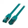 Kabel krosowy EFB-Elektronik RJ45 kat.6A S/FTP LSZH zielony 1m Producent: EFB Elektronik (MK6001.1GR)