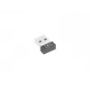 Bezprzewodowa karta sieciowa USB LANBERG NC-0150-WI — 150 Mbit/s, zewnętrzna antena 2 dBi, czarna