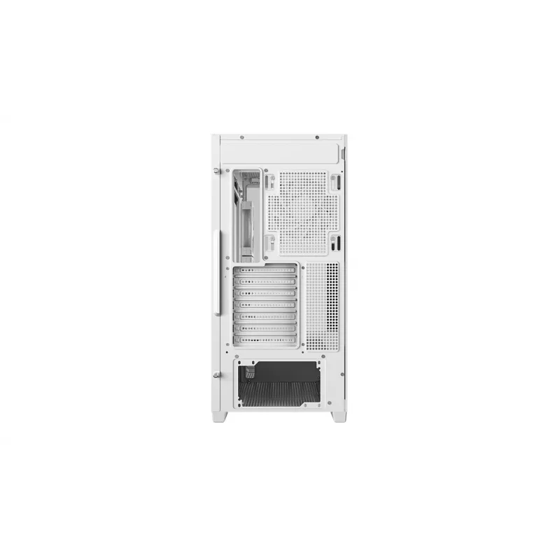 Obudowa PC DeepCool CG580 4F V2 Midi Tower biały — ATX, hartowane szkło, 3 wentylatory boczne 120 mm, wsparcie chłodnicy bocznej 360 mm